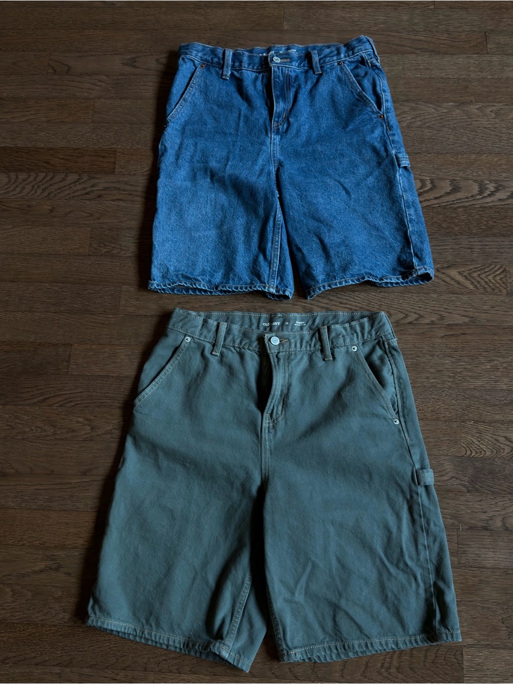 Boys Baggy Denim Carpenter Shorts